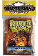 Dragon Shield Mini Card Sleeves (50 ct) - Orange