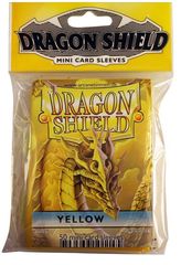 Dragon Shield Mini Card Sleeves (50 ct) - Yellow