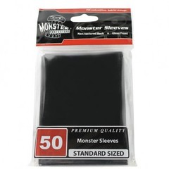 Monster Gloss Sleeves (50ct) - Black