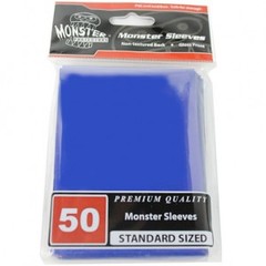 Monster Gloss Sleeves (50ct) - Blue