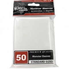 Monster Gloss Sleeves (50ct) - White