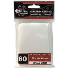 Monster Gloss Small Sleeves (60ct) - White