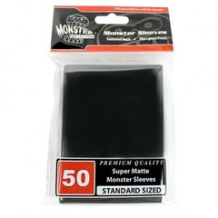 Monster Matte Sleeves (50ct) - Black