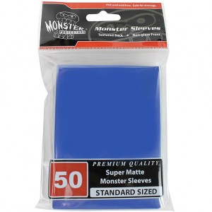 Monster Matte Sleeves (50ct) - Blue