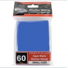 Monster Small Super Matte Sleeves (60ct) - Blue