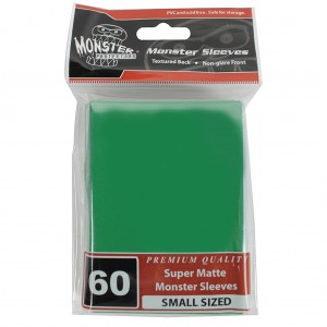 Monster Matte Small Sleeves (60ct) - Green