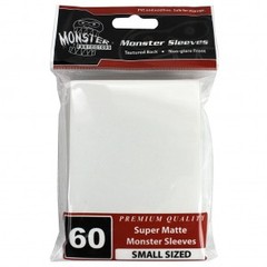 Monster Matte Small Sleeves (60ct) - White