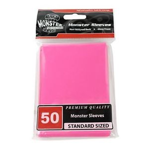 Monster Gloss Sleeves (50ct) - Pink