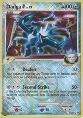 Dialga [G] - 7/127 - Crosshatch Holo Pokemon League Cyrus Season Promo