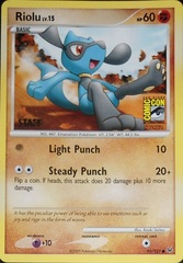 Riolu - 91/127 - Promotional - Comic-Con San Diego 2009 Staff Stamped Promo