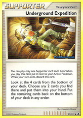 Underground Expedition - 97/111 - Promotional - Crosshatch Holo Pokemon League Darach Season 2010