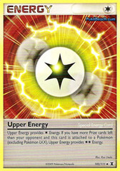 Upper Energy - 102 - Promotional - Crosshatch Holo Player Rewards Program 2009