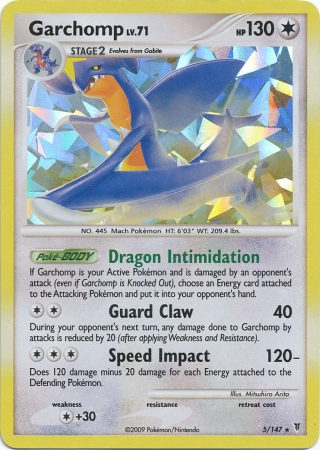 Garchomp - 5/147 - Shattered Holo Rare