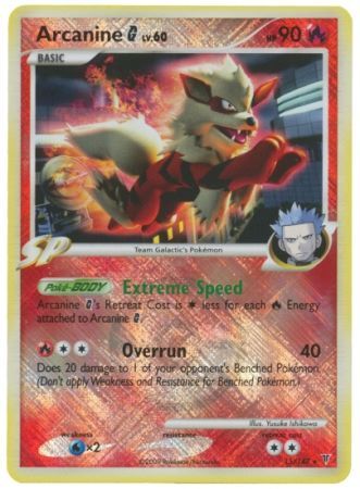 Arcanine [G] - 15/147 - League Promo