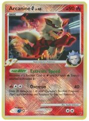 Arcanine [G] - 15/147 - Crosshatch Holo Pokemon League Cyrus Season 2009 Promo