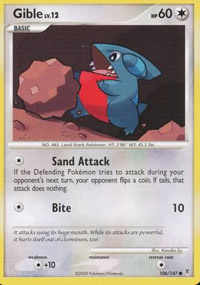 Gible - 106/147 - City Championships Promo
