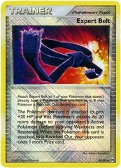 Expert Belt - 87/99 - Promotional - Crosshatch Holo Pokemon League Hurdle Dash Season 2010