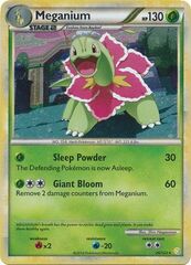 Meganium - 26/123 - Cosmos Holo (DP HGSS Base Set Symbol)