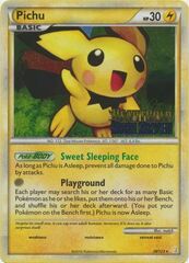 Pichu - 28 - Promotional - HeartGold & SoulSilver Stamp Prerelease Promo