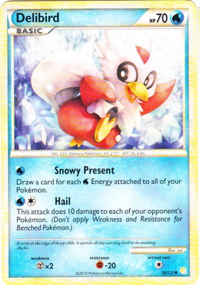 Delibird - 39/123 - League Promo