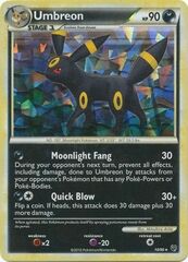 Umbreon - 10/90 - Cracked Ice Holo (DP Undaunted Symbol)