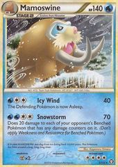 Mamoswine - 5/102 - Non-Holo (DP Triumphant Symbol)