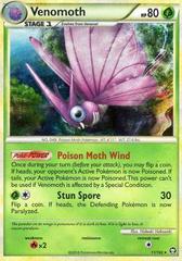 Venomoth - 11/102 - Non-Holo (D&P Triumphant Set Symbol)