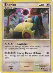 Snorlax - 33 - Promotional - Call of Legends Staff Stamp Prerelease Promo