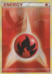 Fire Energy - 89 - Promotional - Crosshatch Holo 2011 Player Rewards