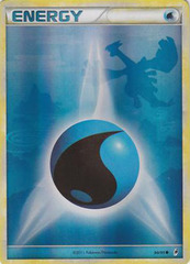 Water Energy - 90 - Promotional - Crosshatch Holo 2011 Player Rewards