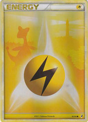 Lightning Energy - 91 - Promotional - Crosshatch Holo 2011 Player Rewards