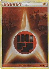 Fighting Energy - 93 - Promotional - Crosshatch Holo 2011 Player Rewards