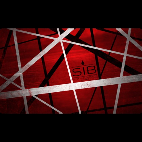 Sign in Blood Stripes Playmat