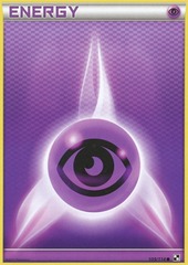 Psychic Energy - 109 - Promotional - Crosshatch Holo Pokemon League Insect Season 2011