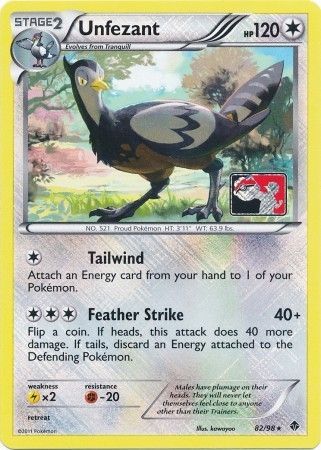 Unfezant - 82/98 - League Promo