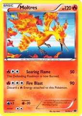 Moltres - 14/99 - Promotional - Cosmos Holo Plasma Freeze Blisters / Black & White Two Pack Blister Exclusive