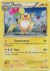 Raichu - 40 - Promotional - Cosmos Holo Boundaries Crossed Blisters Exclusive