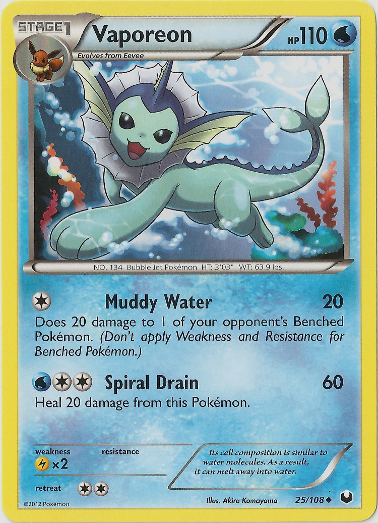 Pokemon league water warturtle vaporeon hot