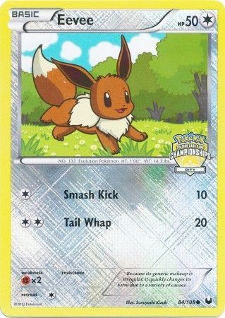 Eevee - 84/108 - City Championships Promo