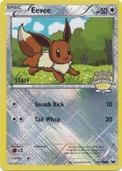 Eevee - 84/108 - Crosshatch Holo City Championships Staff 2012 Promo