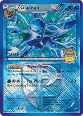 Glaceon - 23/116 - Promotional - Crosshatch Holo City Championships Staff 2013 Promo