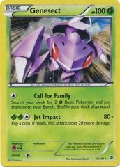 Genesect - 10/101 - Cracked Ice Holo Mind Wipe Theme Deck Exclusive