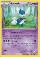 Meowstic - 43/106 - Cracked Ice Holo Mystic Typhoon Theme Deck Exclusive