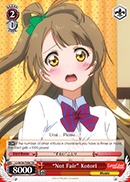 Not Fair Kotori - LL/W24-TE06 - TD