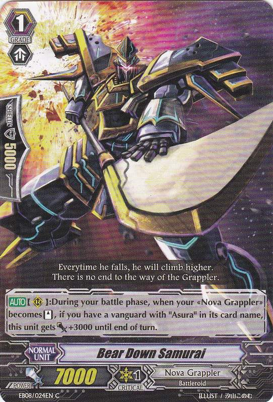 Bear Down Samurai - EB08/024EN - C Bear Down Samurai - EB08/024EN - C