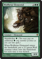 Wolfbriar Elemental - Foil