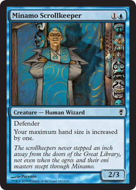 Minamo Scrollkeeper - Foil