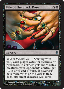 Bite of the Black Rose - Foil