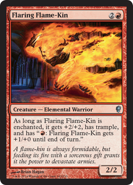 Flaring Flame-Kin - Foil