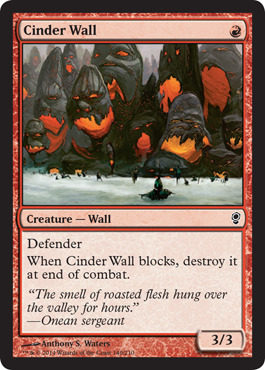 Cinder Wall - Foil